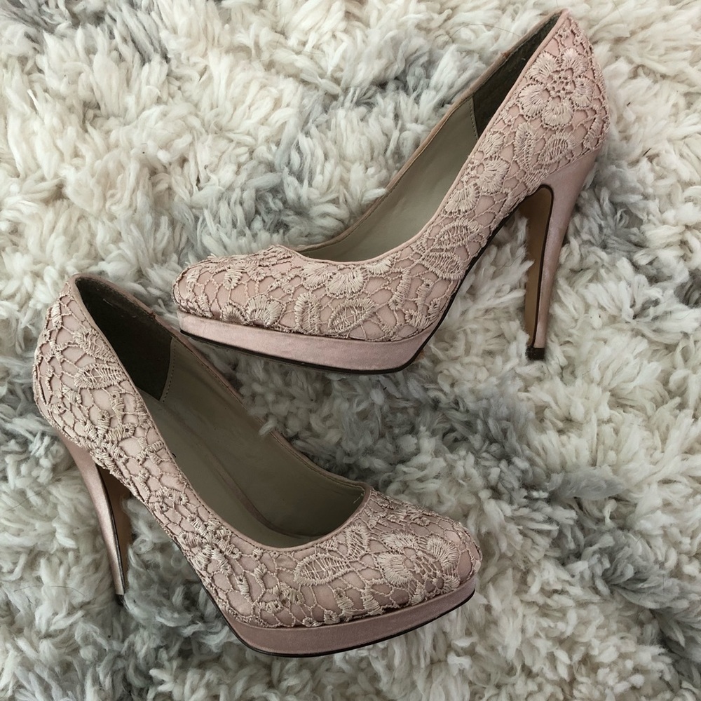 Lace call it spring heels